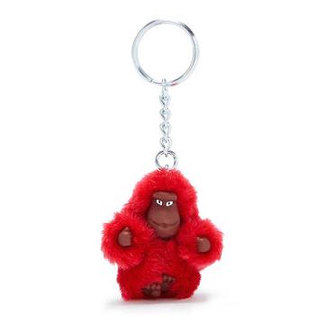 Kipling Sven Extra Small Classic Monkey Keychain Accessories Rød | NO 1254KO